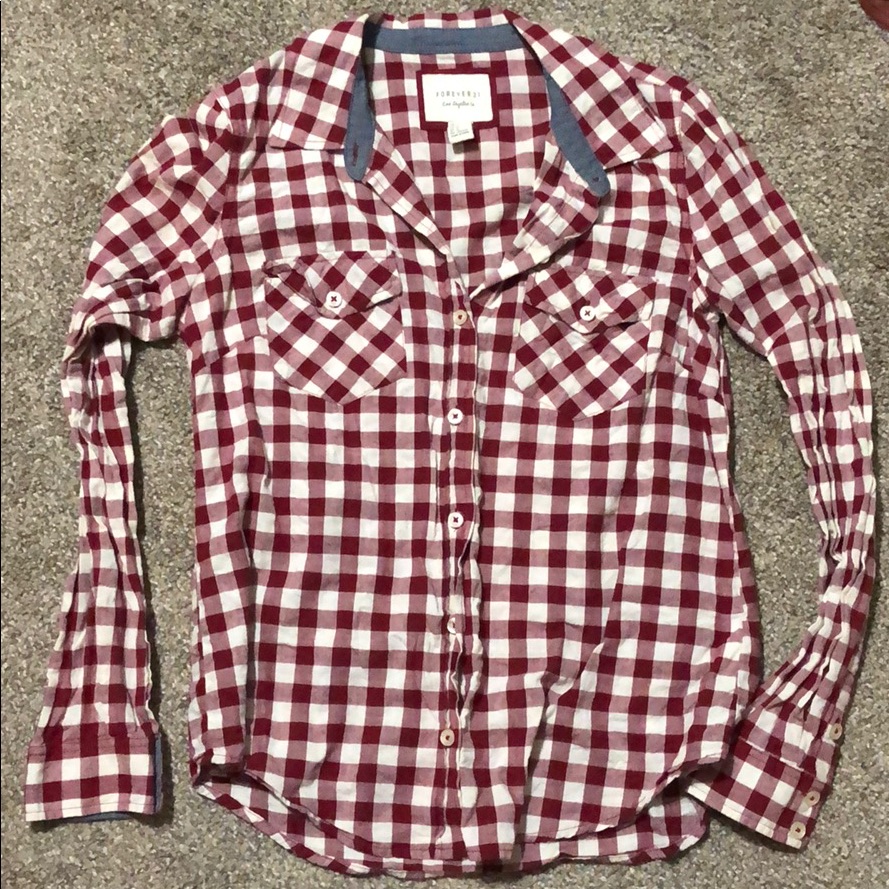 Forever21 Button Down Size Medium